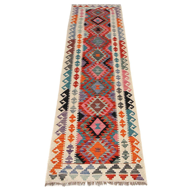 Handmade Vegetable Kilim Runner 2' 6" x 9' 7" - No. AL72179