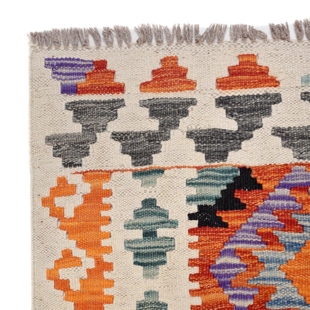 Handmade Vegetable Kilim Runner 2' 6" x 9' 7" - No. AL72179