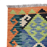 Handmade Vegetable Kelim Runner 2' 9" x 9' 8" - No. AL51805