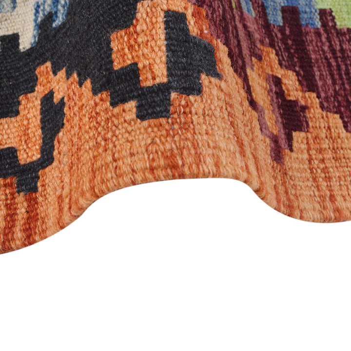 Handmade Vegetable Kelim Runner 2' 9" x 9' 8" - No. AL51805