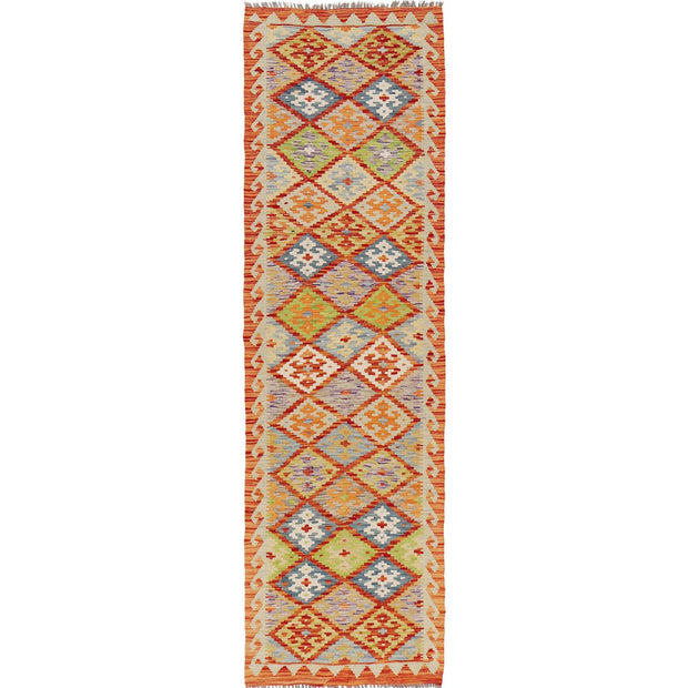 Long Kilim Runner 2' 6" x 9' 0" - No. AL73690