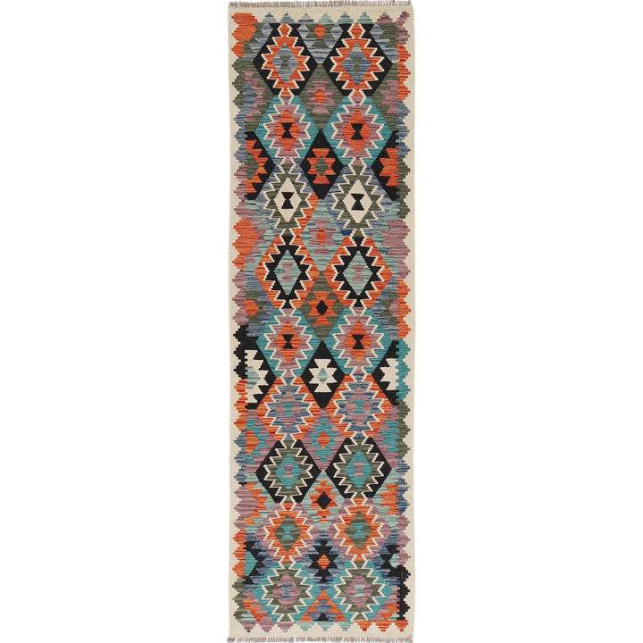 Long Chobi Kilim Runner 2' 7" x 9' 9" - No. AL72489