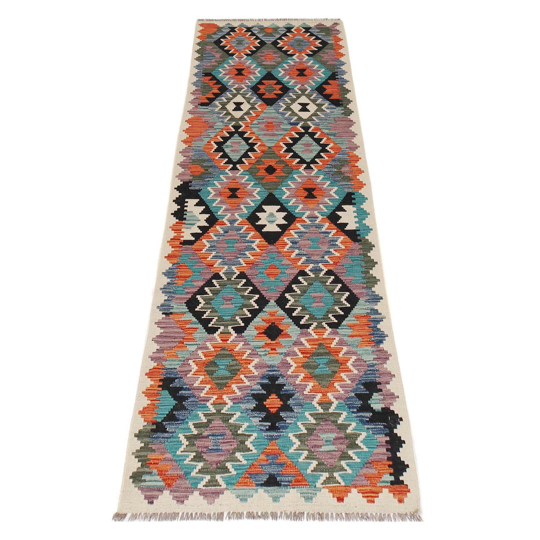Long Chobi Kilim Runner 2' 7" x 9' 9" - No. AL72489