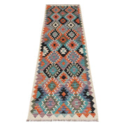 Long Chobi Kilim Runner 2' 7" x 9' 9" - No. AL72489