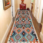 Long Chobi Kilim Runner 2' 7" x 9' 9" - No. AL72489