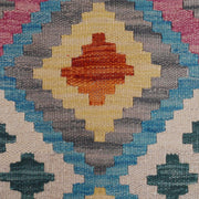 Hand Woven Wool Kelim Runner 2' 5" x 7' 8" - No. AL54314
