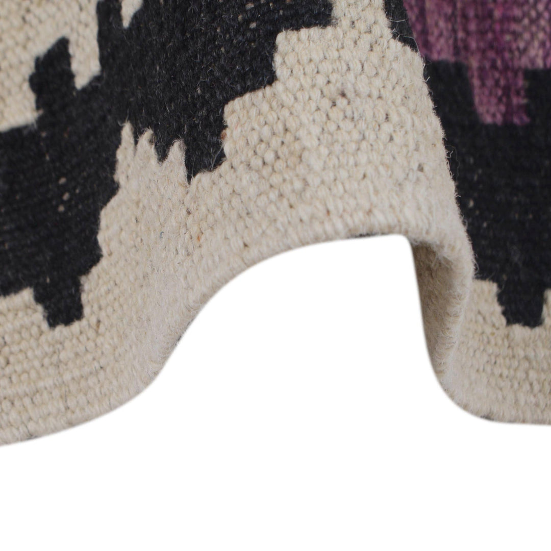 Handmade Turkish Design Wool Kilim Runner 2' 5" x 8' 1" - No. AL71211