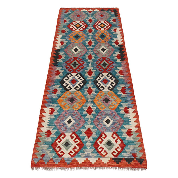 Hand Knotted Flatweave Kilim Runner 2' 9" x 8' 2" - No. AL84299