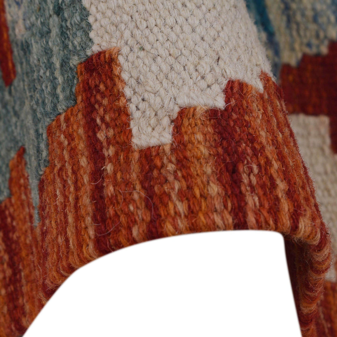 Hand Knotted Flatweave Kilim Runner 2' 9" x 8' 2" - No. AL84299