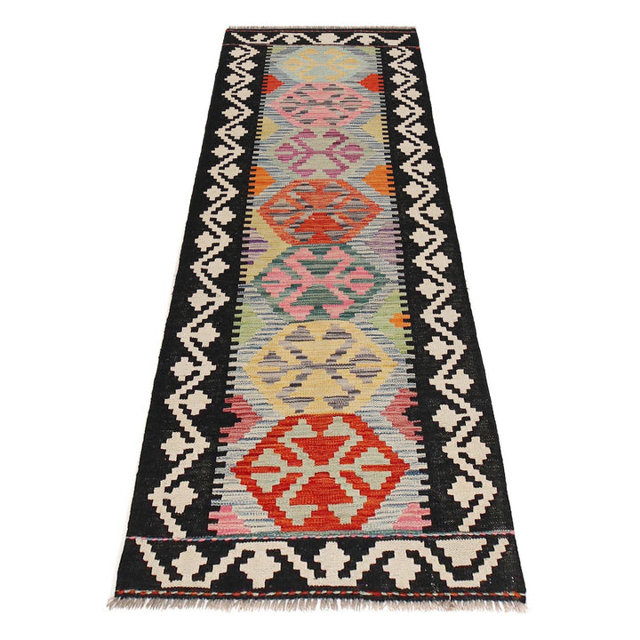 Handmade Vegetable Kilim Runner 2' 5" x 7' 9" - No. AL60828