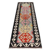 Handmade Vegetable Kilim Runner 2' 5" x 7' 9" - No. AL60828