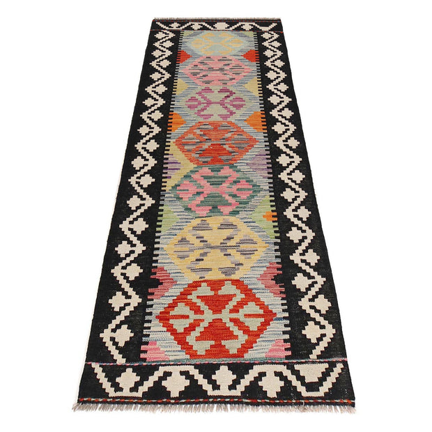 Handmade Vegetable Kilim Runner 2' 5" x 7' 9" - No. AL60828