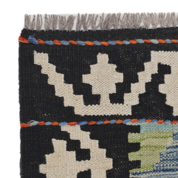 Handmade Vegetable Kilim Runner 2' 5" x 7' 9" - No. AL60828