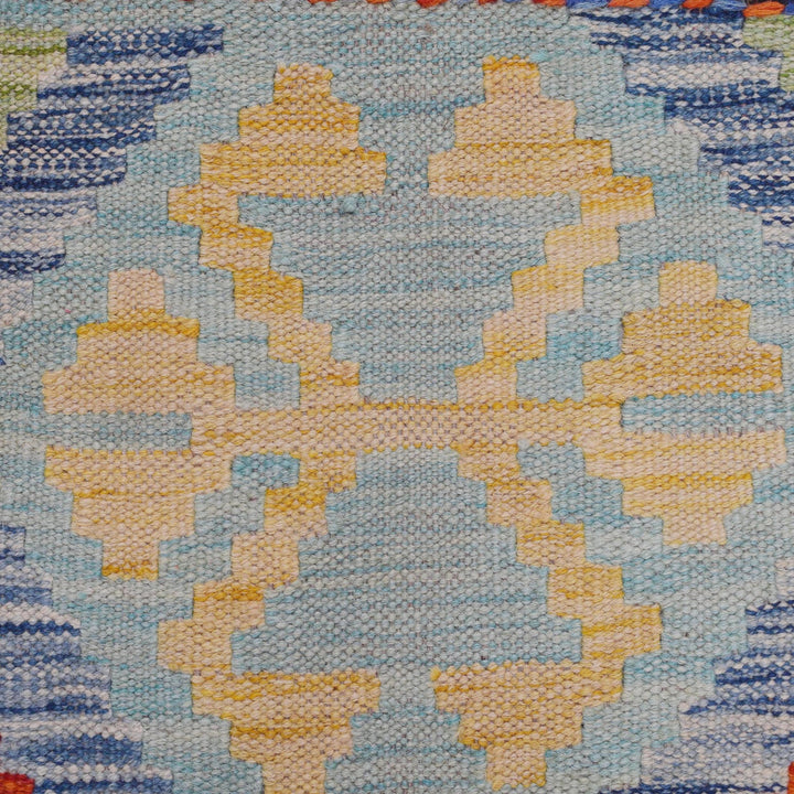 Handmade Vegetable Kilim Runner 2' 5" x 7' 9" - No. AL60828