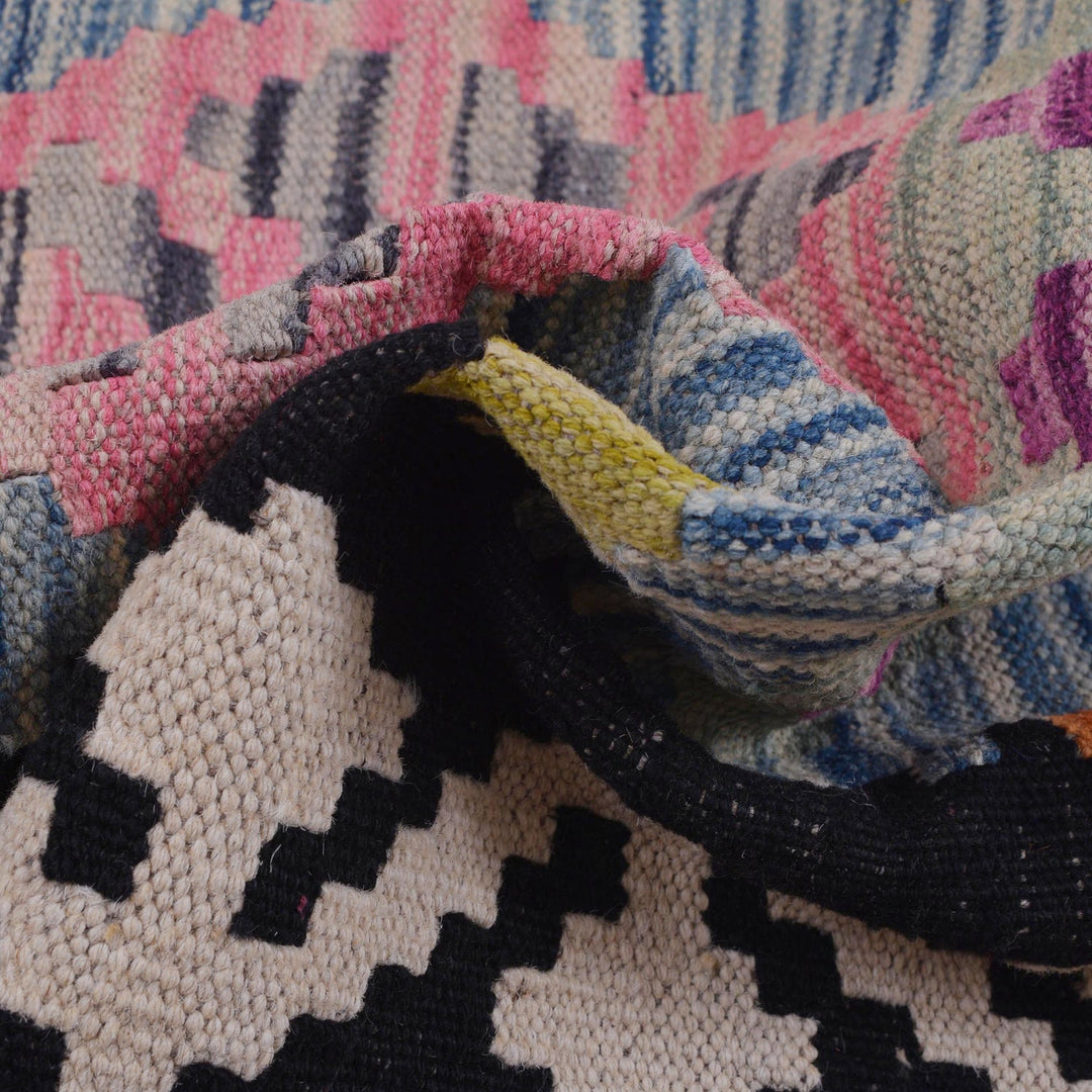 Handmade Vegetable Kilim Runner 2' 5" x 7' 9" - No. AL60828