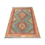 Handmade Turkish Design Wool Kilim 6' 7" x 10' 1" - No. AL21363