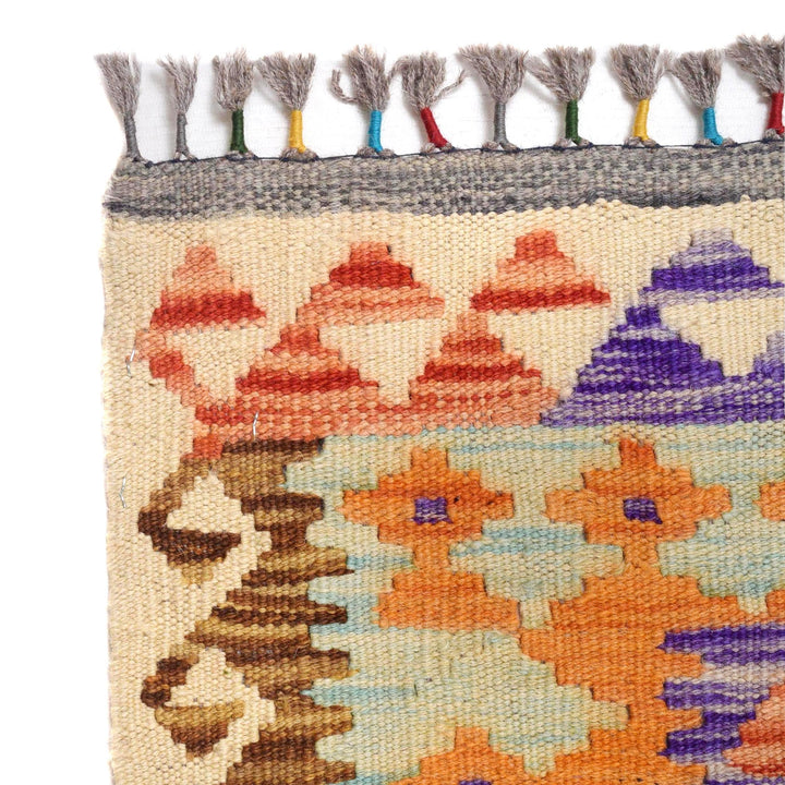 Handmade Turkish Design Wool Kilim 6' 7" x 10' 1" - No. AL21363