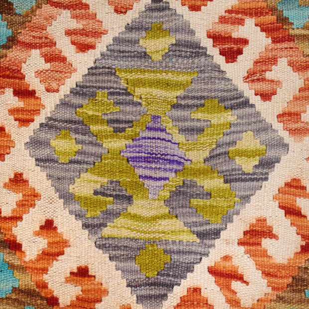 Handmade Turkish Design Wool Kilim 6' 7" x 10' 1" - No. AL21363