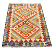 Handmade Vegetable Kilim 3' 0" x 4' 0" - No. AL42580