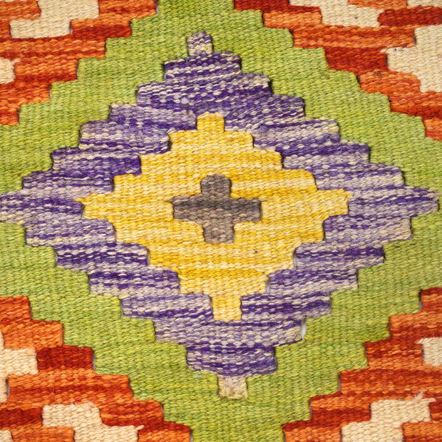 Handmade Vegetable Kilim 3' 0" x 4' 0" - No. AL42580
