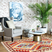 Small Size Chobi Kilim 2' 7" x 3' 8" - No. AL71078