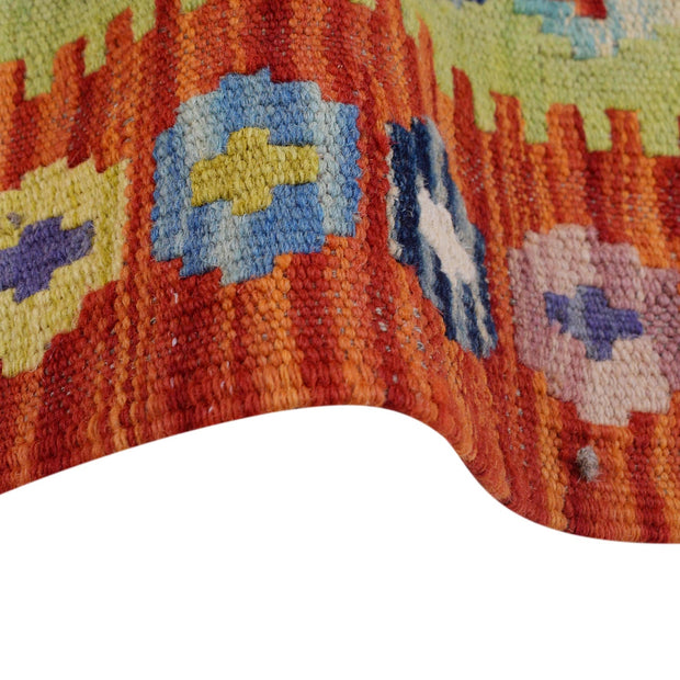 Hand Knotted Flatweave Kilim 2' 9" x 4' 0" - No. AL12010