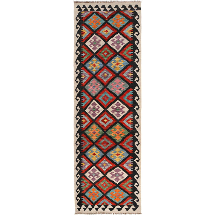 Long Chobi Kilim Runner 2' 9" x 10' 2" - No. AL76799