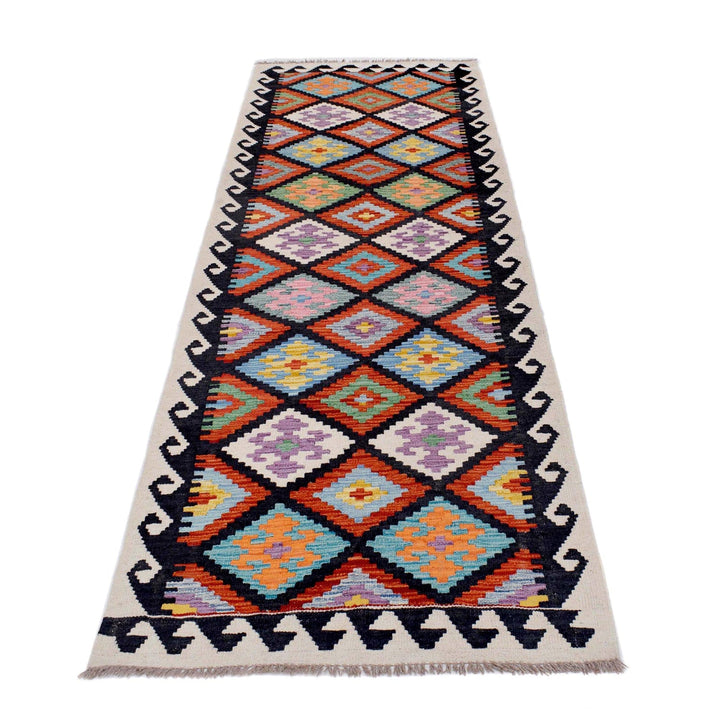 Long Chobi Kilim Runner 2' 9" x 10' 2" - No. AL76799