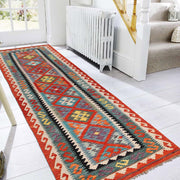 Hand Knotted Flatweave Kilim Runner 2' 11" x 9' 10" - No. AL93469