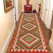 Handmade Vegetable Kilim Runner 2' 3" x 6' 4" - No. AL90090