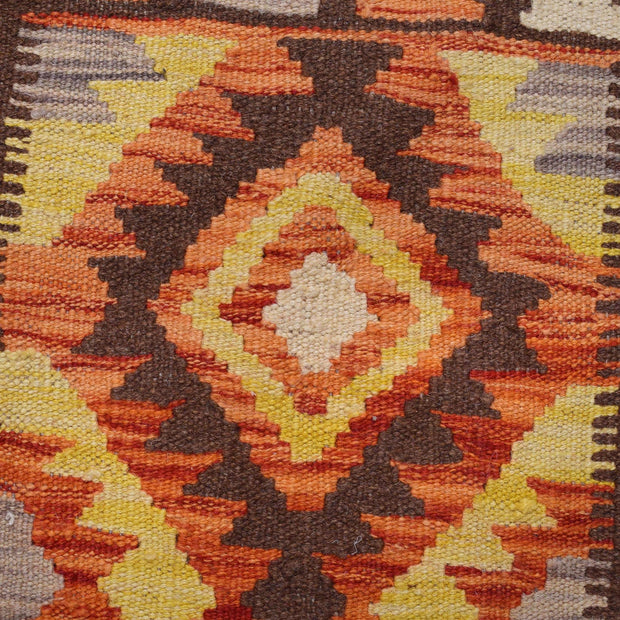 Hand Knotted Flatweave Kilim Runner 2' 11" x 6' 4" - No. AL12445