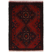 Handmade Door Mat 1' 5" x 2' 0" - No. AL47947