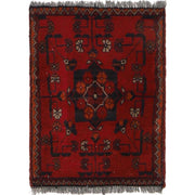 Handmade Floor Mat 1' 5" x 1' 11" - No. AL86829