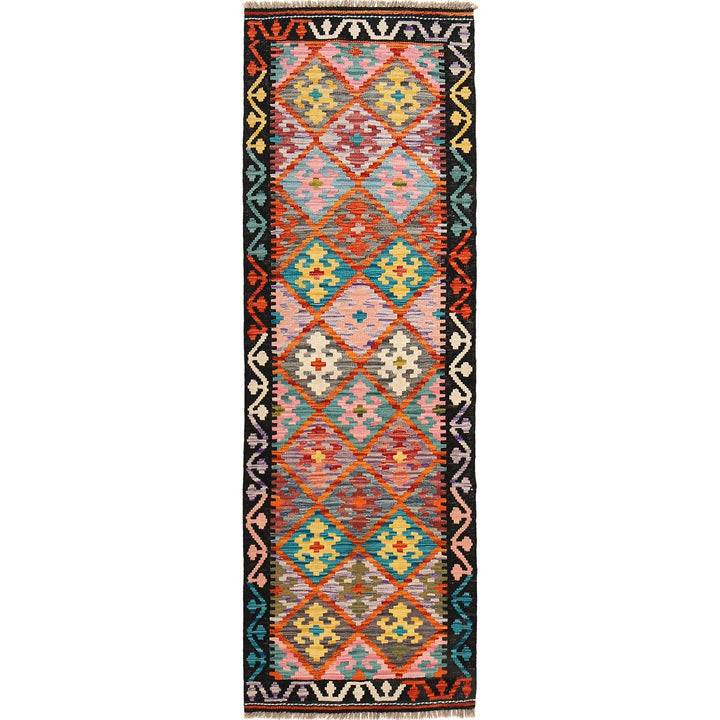 Handmade Vegetable Kilim Runner 2' 1" x 6' 7" - No. AL53342