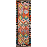 Handmade Vegetable Kilim Runner 2' 1" x 6' 7" - No. AL53342