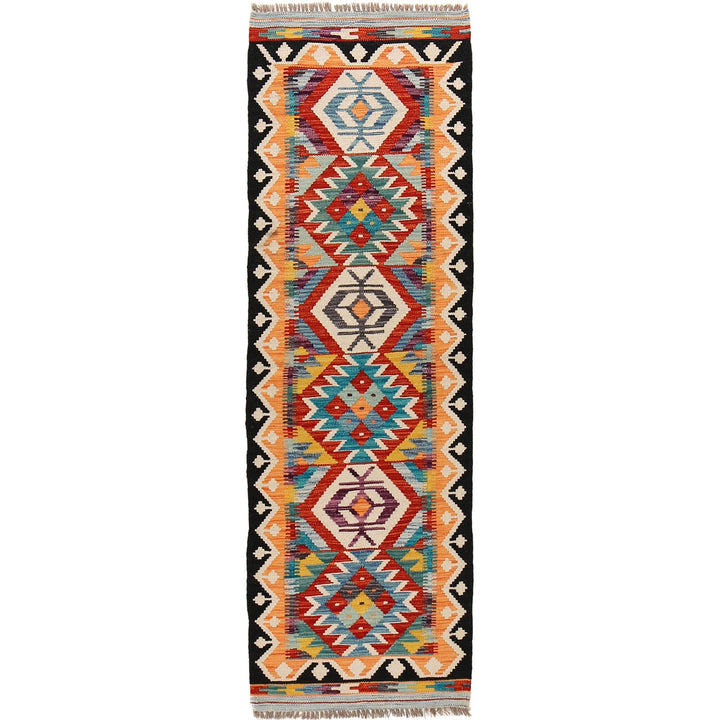 Short Chobi Kilim Runner 2' 0" x 6' 6" - No. AL47057