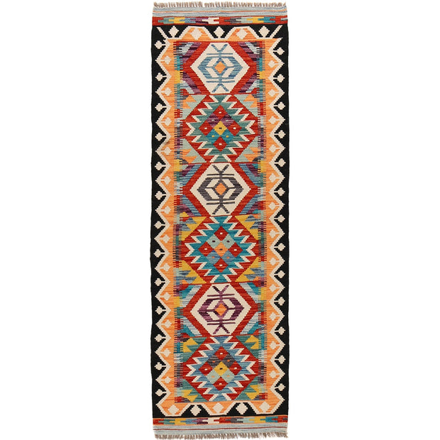 Short Chobi Kilim Runner 2' 0" x 6' 6" - No. AL47057