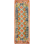 Short Chobi Kilim Runner 2' 2" x 6' 3" - No. AL75458