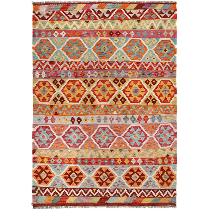 Medium Size Chobi Kilim 5' 9" x 8' 4" - No. AL52711