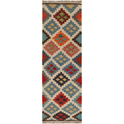 Hand Knotted Flatweave Kilim Runner 1' 7" x 4' 11" - No. AL56573