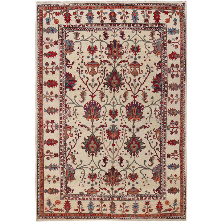 Hand knotted Kazak Rugs 6' 7" x 9' 10" - No. AL64548
