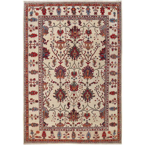 Hand knotted Kazak Rugs 6' 7" x 9' 10" - No. AL64548