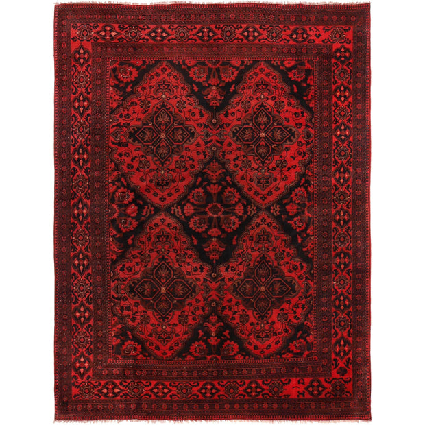 Afghan Khal Mohammadi Rug 6' 10" x 9' 2" - No. AL75178