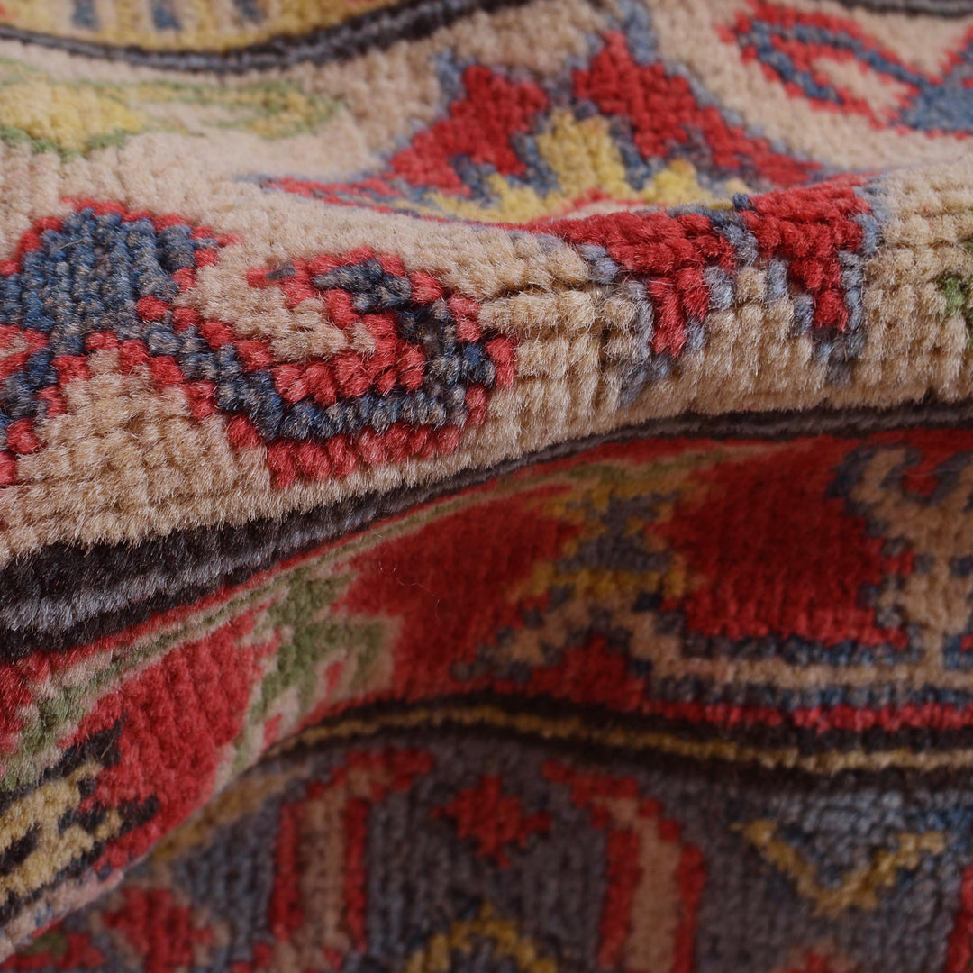 Red Color Kazak Rug 6' 9" x 9' 9" - No. AL16438