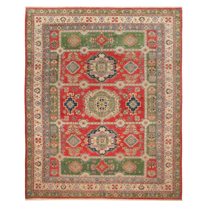 Handmade Kazak Area Rug 8' 11" x 11' 10" - No. AL71519