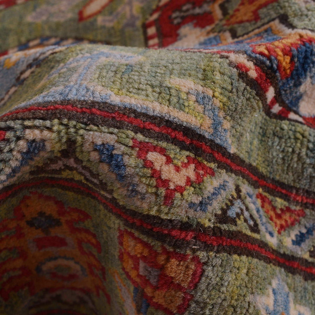 Hand Knotted Kazak Oriental Rug 6' 0" x 8' 8" - No. AL78319