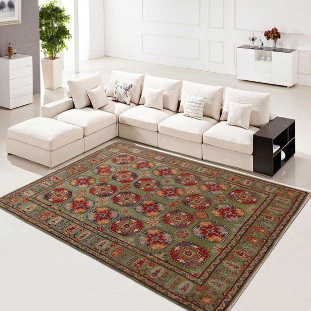 Hand Knotted Kazak Oriental Rug 6' 0" x 8' 8" - No. AL78319