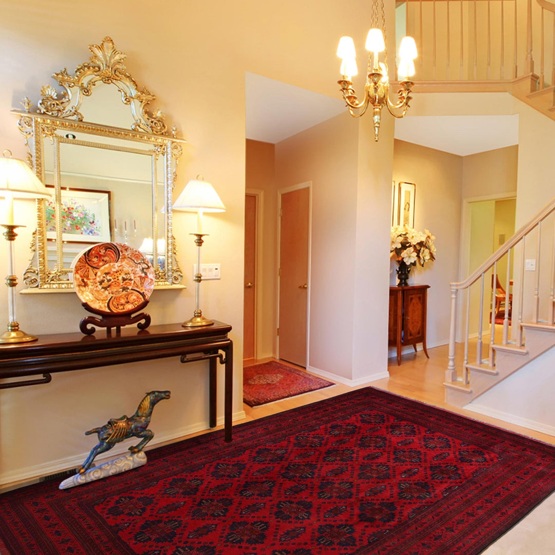 Handmade Khal Mohammadi Area Rug 6' 4" x 9' 3" - No. AL31734