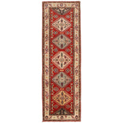 Hand knotted Kazak Runner Carpet 2' 10" x 9' 3" - No. AL90976