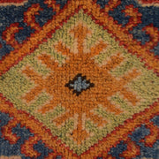 Handmade Kazak Area Rug 3' 11" x 5' 7" - No. AL36163